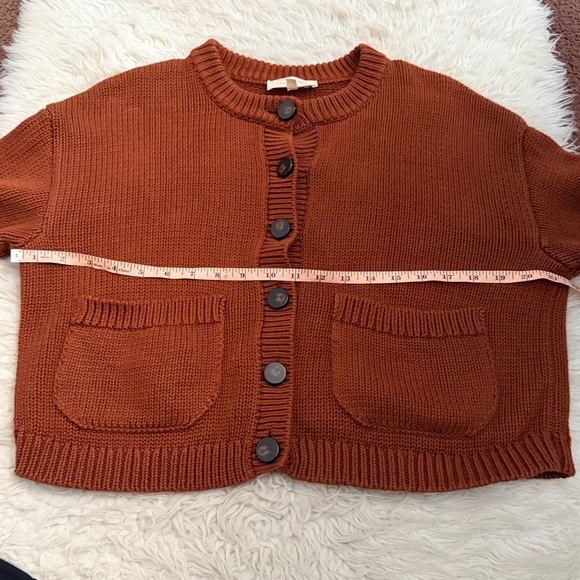 Sezane Titouan Cardigan - Chocolate - Picture 8 of 8